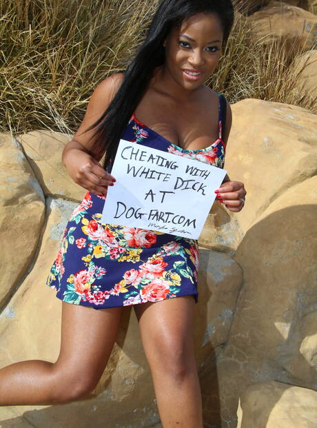 We Fuck Black Girls xxx picture collection featuring Monique Symone in hardcore gangbang