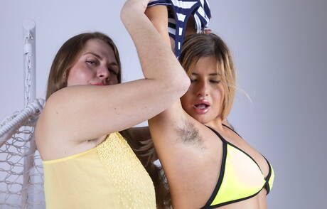 We Are Hairy are pleased to offer you xxx pics featuring Bossaia Golloia in girl on girl porn